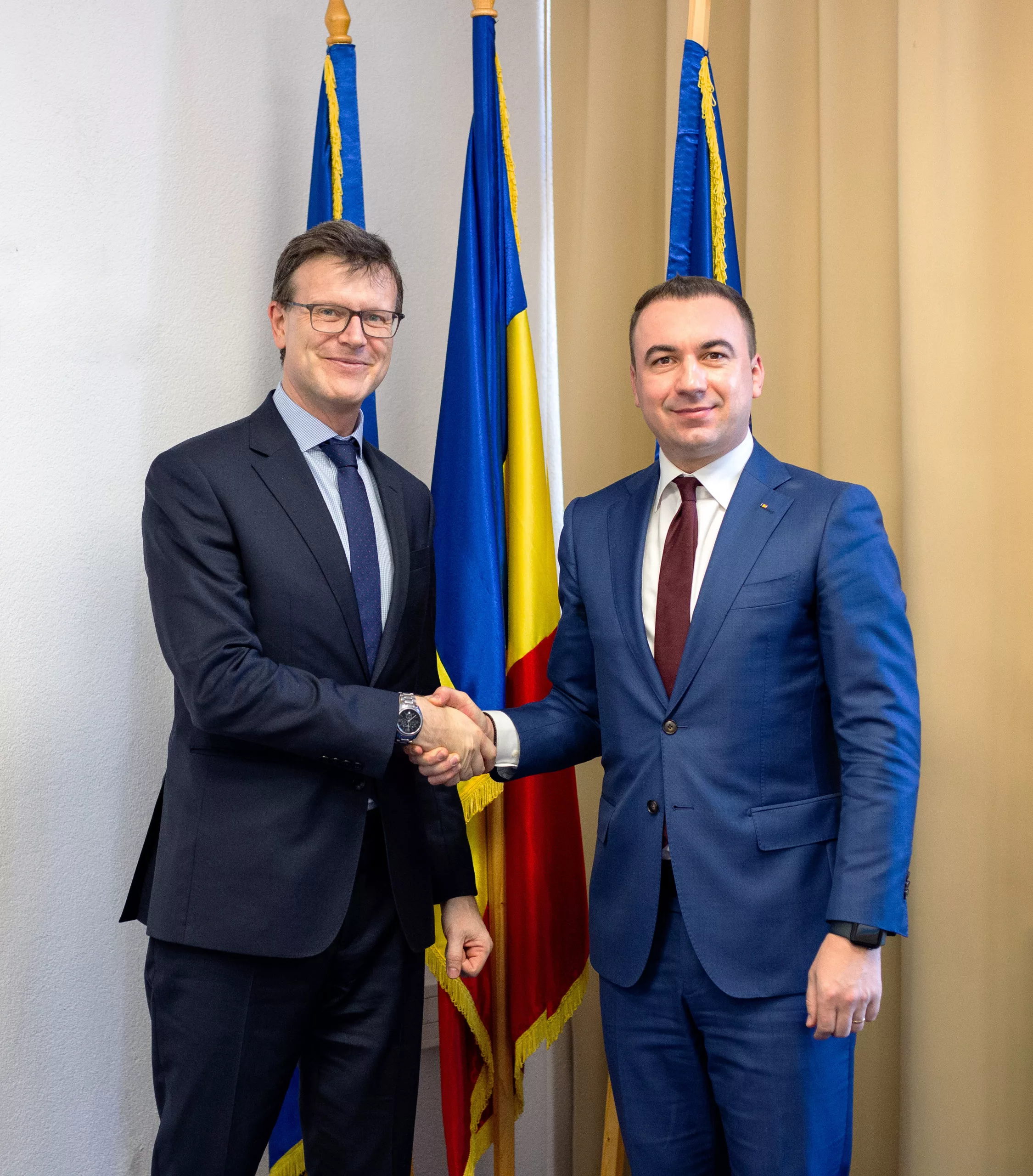 Ministrul Cercetării, Inovării și Digitalizării a avut o întrevedere cu Excelența Sa, domnul Giles Matthew Portman, ambasadorul Regatului Unit în România